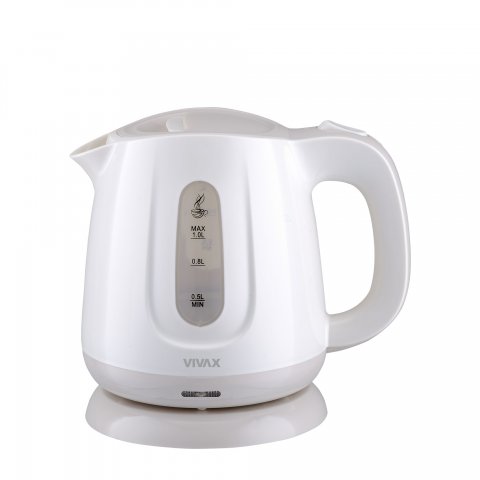 Vivax WH103WB vízforraló, 1liter, 1100W, Fehér - Vízforraló