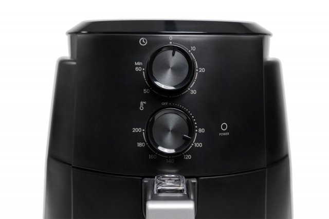 Vivax DFA515MB forró levegős sütő, 5liter, 1500W, fekete - Olajsütő, forrólevegős sütő