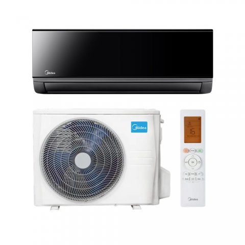 Midea MG2X-12-BL-SP Xtreme Save, 3,5kW hűtő-fűtő oldalfali split klíma szett, A++/A+, Wifi, R32, fekete - Split klíma