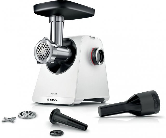 Bosch MFWS420W húsdaráló, 1900W, fehér  - Aprító, turmix, mixer, húsdaráló