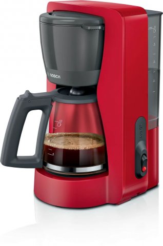 Bosch TKA2M114 MyMoment kávé és teafőző, 1,4 liter,1200W, vörös - Kávéfőző, Teafőző
