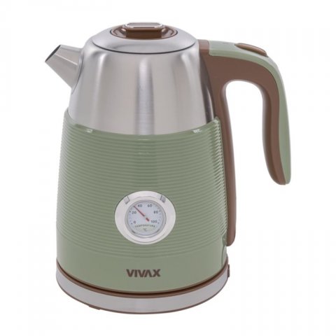 Vivax WH170RS vízforraló, 1,7 liter, 2200W, zöld-inox - Vízforraló
