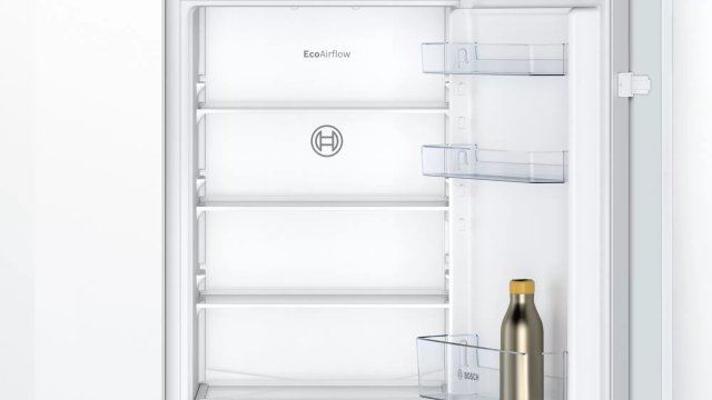 Bosch KIN86NSE0 beépíhető kombinált hűtőszekrény, 184+76 liter, E, NoFrost
