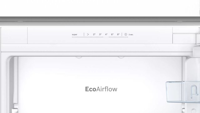 Bosch KIN86NSE0 beépíhető kombinált hűtőszekrény, 184+76 liter, E, NoFrost