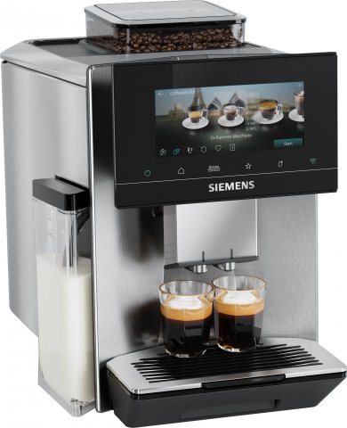 Siemens TQ923E83 EQ900 automata kávéfőző, 41 ital, 19bar, 1500W, TFT, Home Connect - Kávéfőző, Teafőző