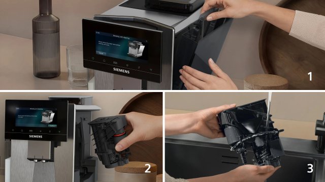 Siemens TQ923E83 EQ900 automata kávéfőző, 41 ital, 19bar, 1500W, TFT, Home Connect - Kávéfőző, Teafőző