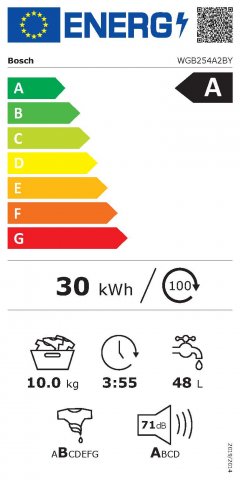 Bosch WQG14591BY Serie 6 hőszivattyús szárítógép, 9kg, Self Cleaning, Autodry, D - Szárítógép