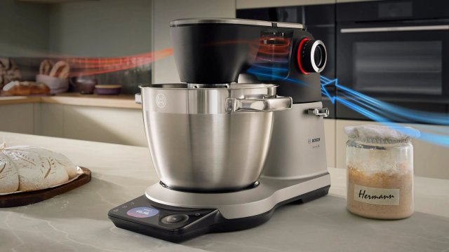 Bosch MUMS8ZS00 Serie 8 konyhai robotgép mérleggel, 1800W, fekete-ezüst - Univerzális robotgép