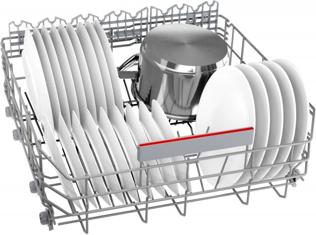 Bosch SMI6ZCS10E beépíthető, kezelőpaneles mosogatógép, 60cm, 14 teríték, B, Perfect Dry, Home Connect - Beépíthető mosogatógép