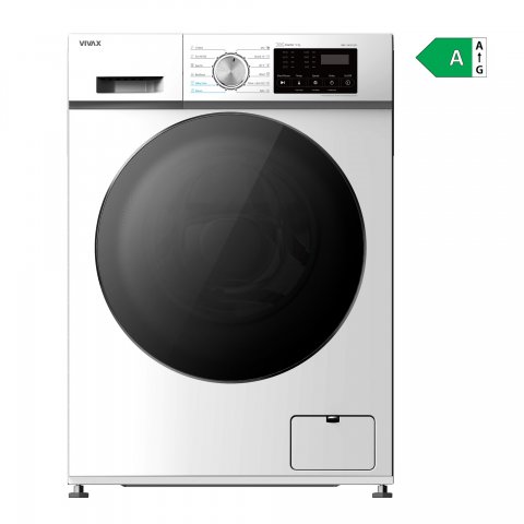 Vivax WFL141012CI elöltöltős mosógép, 10kg, 1400 fordulat, A, Gőz - Elöltöltős mosógép, mosó-szárító
